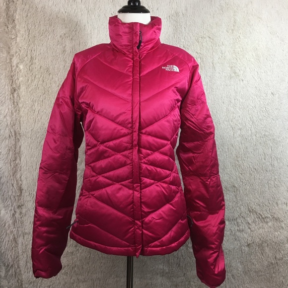 The North Face Jackets & Blazers - North Face Pink Goose Down Coat 550 Fill Medium